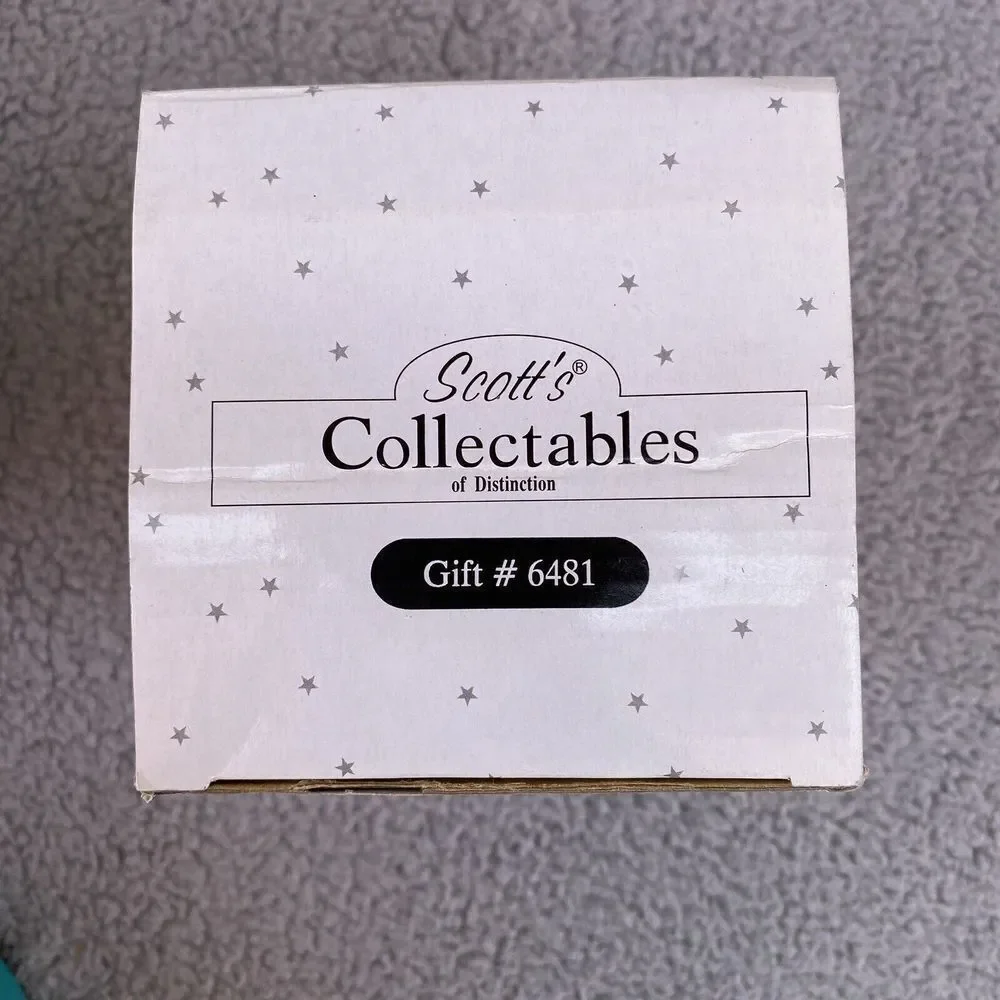 Scott’s Collectibles Snowy Night Votive Lamp Candle Holder Gift #6481